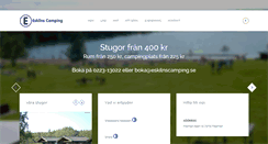 Desktop Screenshot of eskilnscamping.se