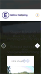 Mobile Screenshot of eskilnscamping.se
