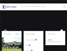 Tablet Screenshot of eskilnscamping.se